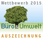 Auszeichnung Büro & Umwelt BAUM 2015