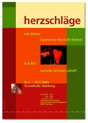 Plakat Herzschläge